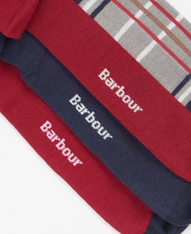  Barbour Tartan Çorap Hediye Kutusu