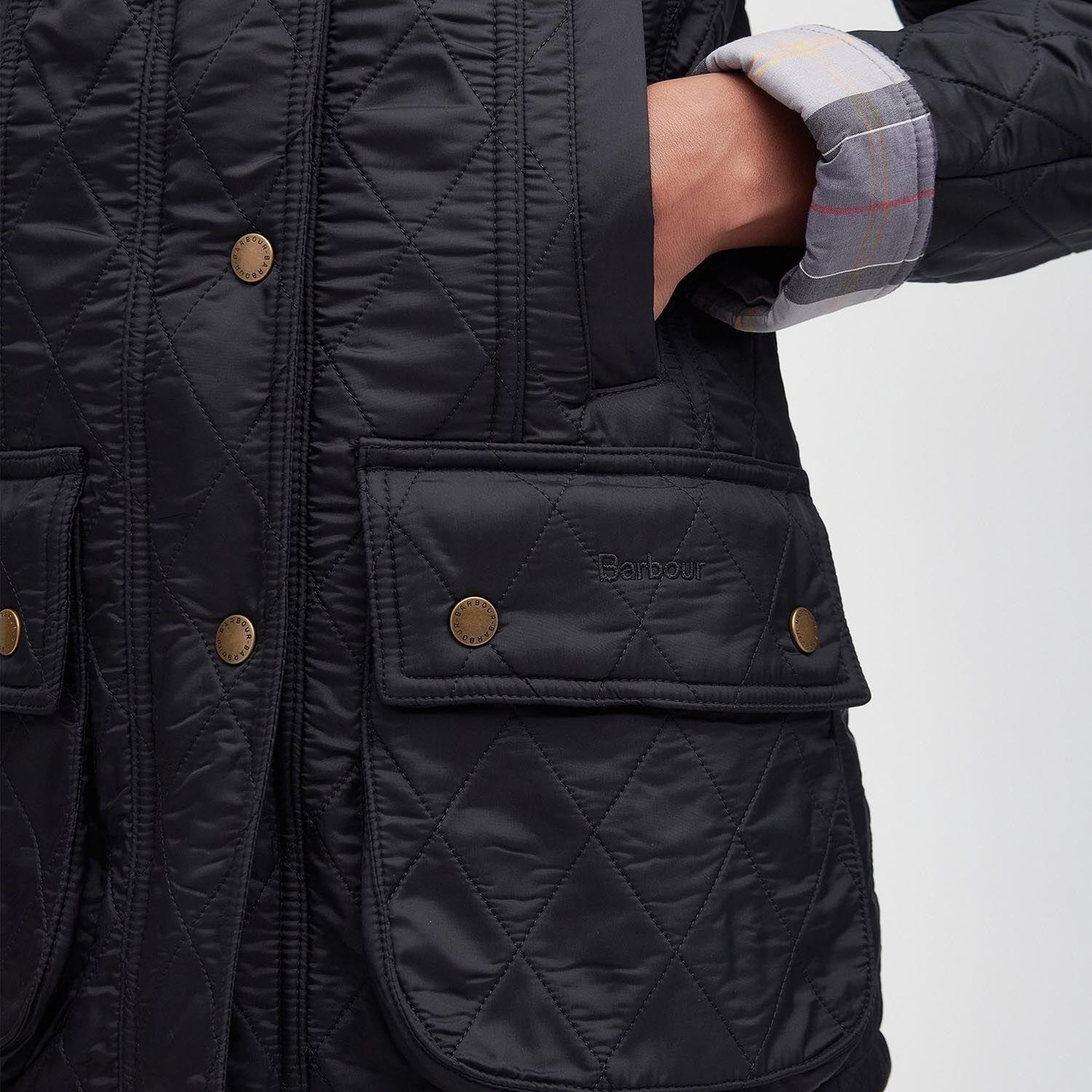 Barbour Beadnell Polar Kapitone Ceket