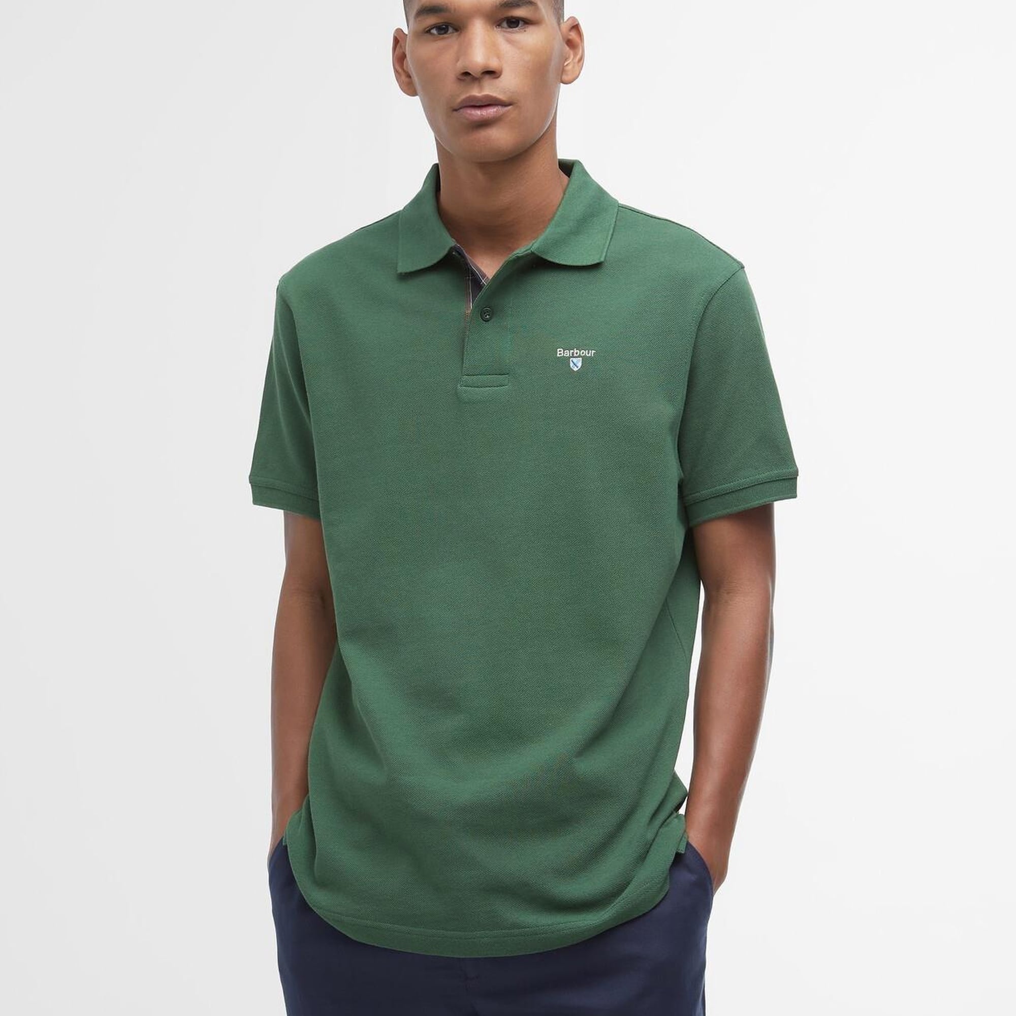 Barbour Tartan Pique Polo Yaka