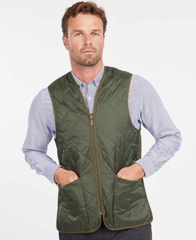  Barbour Quilted İçlik-Yelek - Bedale, Beaufort, Ashby ve Bristol ceketler ile uyumludur