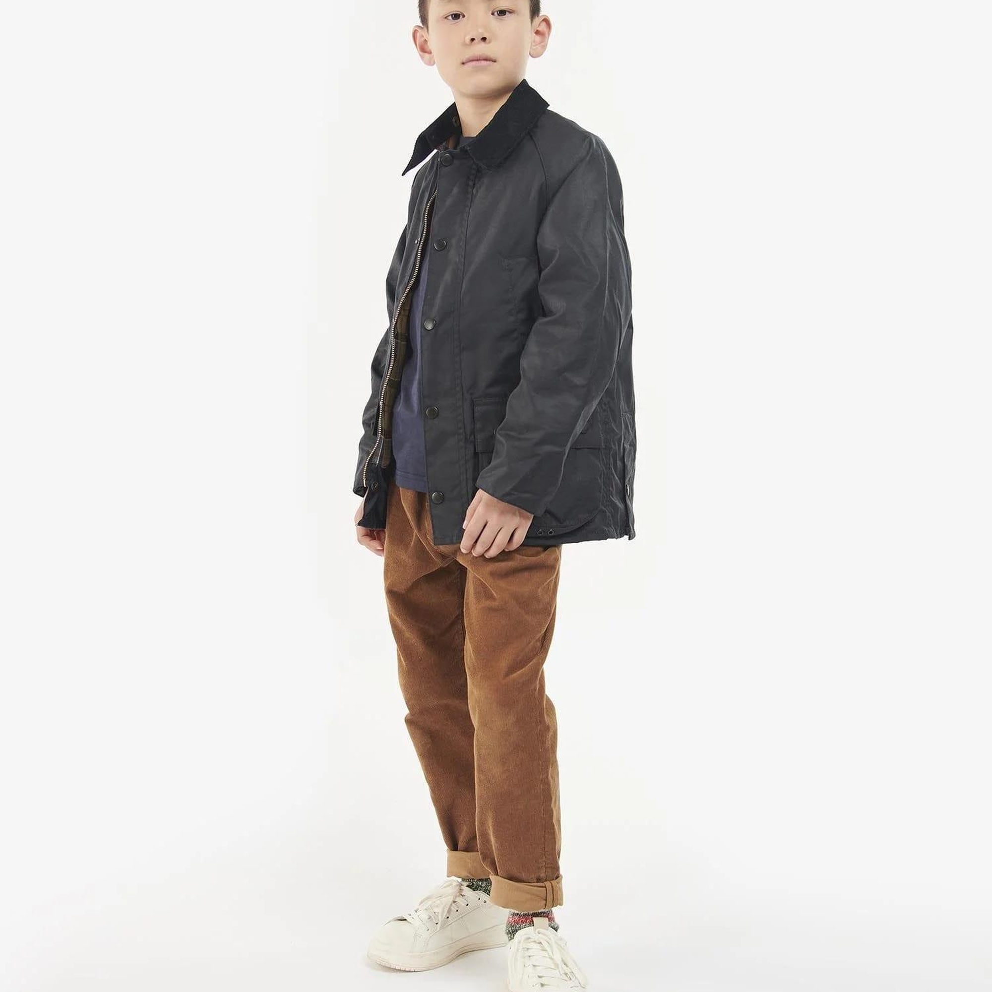 Barbour Erkek Çocuk Bedale Yağlı Ceket