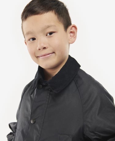  Barbour Erkek Çocuk Bedale Yağlı Ceket