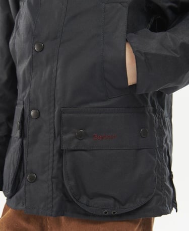 Barbour Erkek Çocuk Bedale Yağlı Ceket