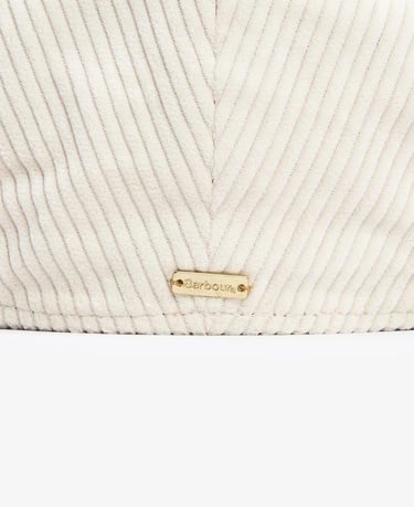  Barbour Kadın Craster Cord Flat Şapka