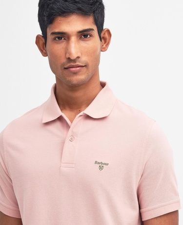 Barbour Lightweight Sports Polo Yaka