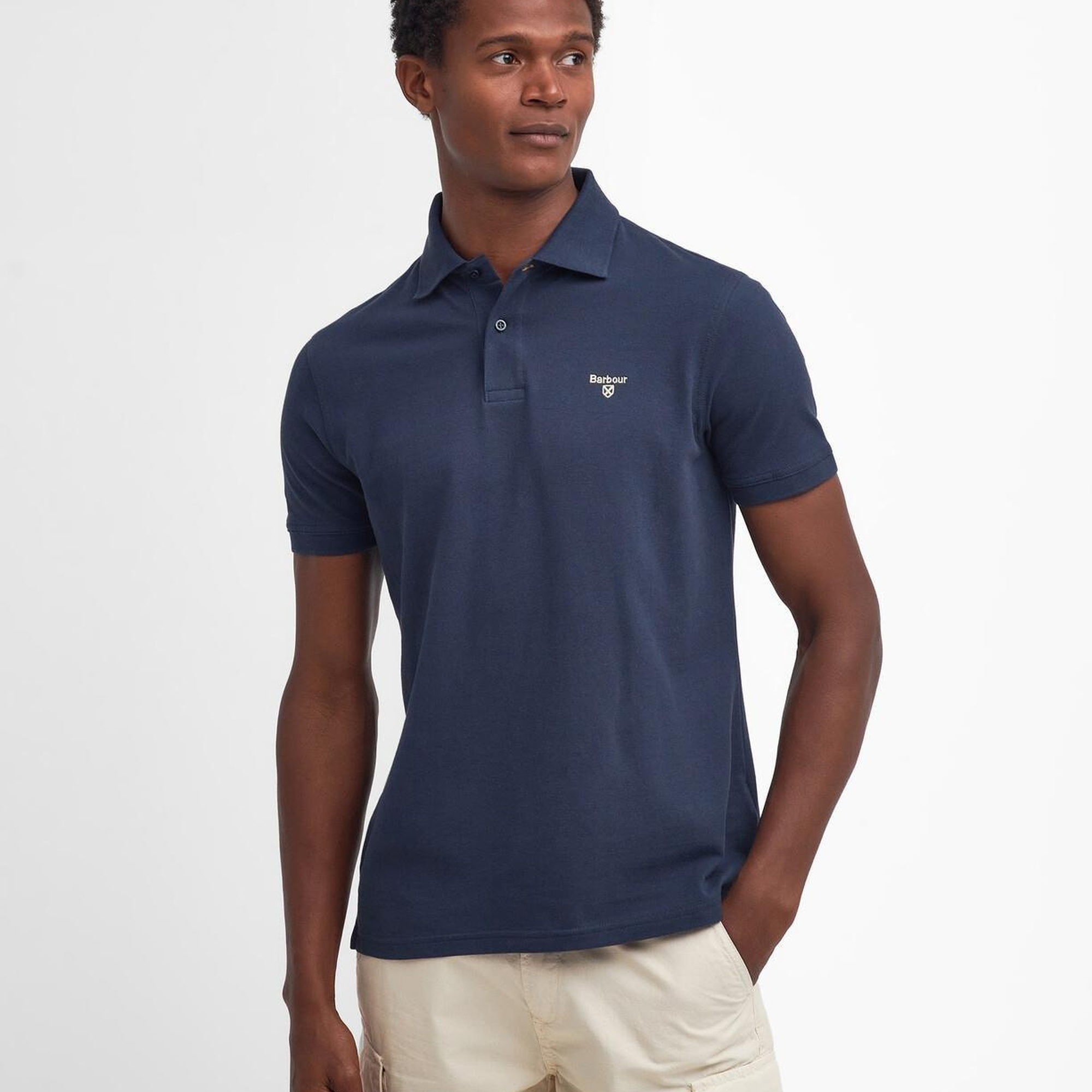 Barbour Lightweight Sports Polo Yaka