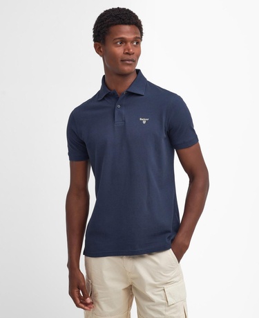  Barbour Lightweight Sports Polo Yaka