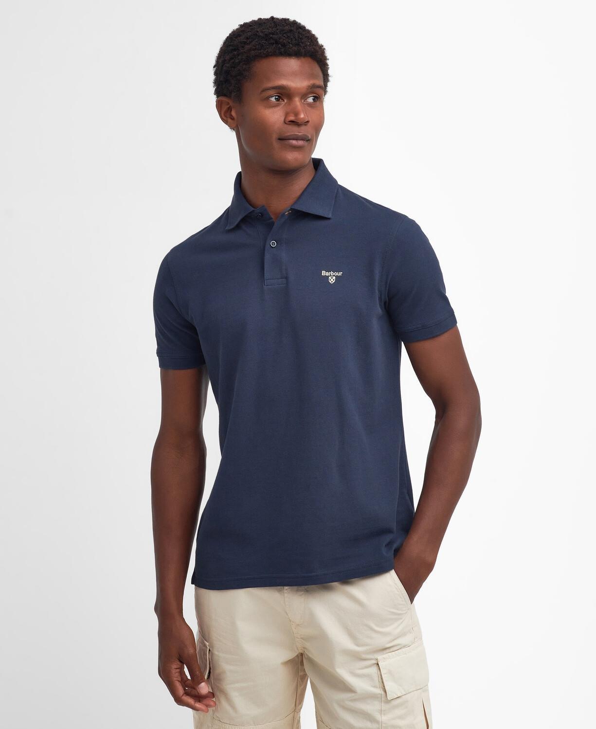  Barbour Lightweight Sports Polo Yaka