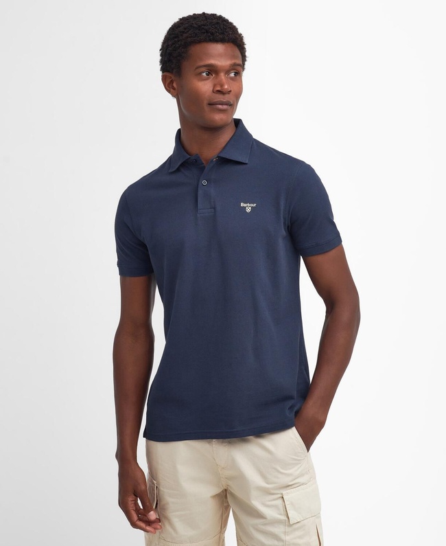  Barbour Lightweight Sports Polo Yaka
