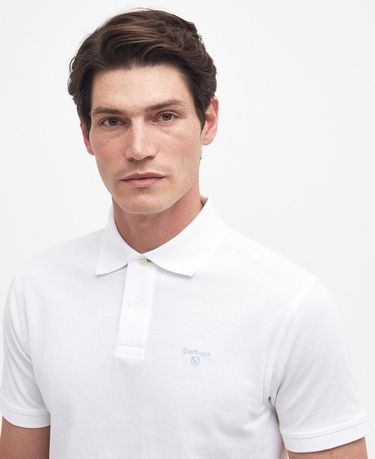  Barbour Lightweight Sports Polo Yaka