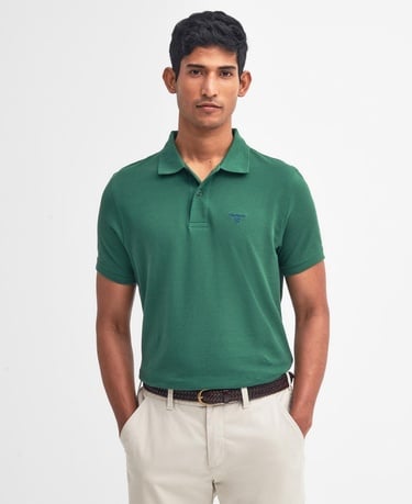  Barbour Lightweight Sports Polo Yaka