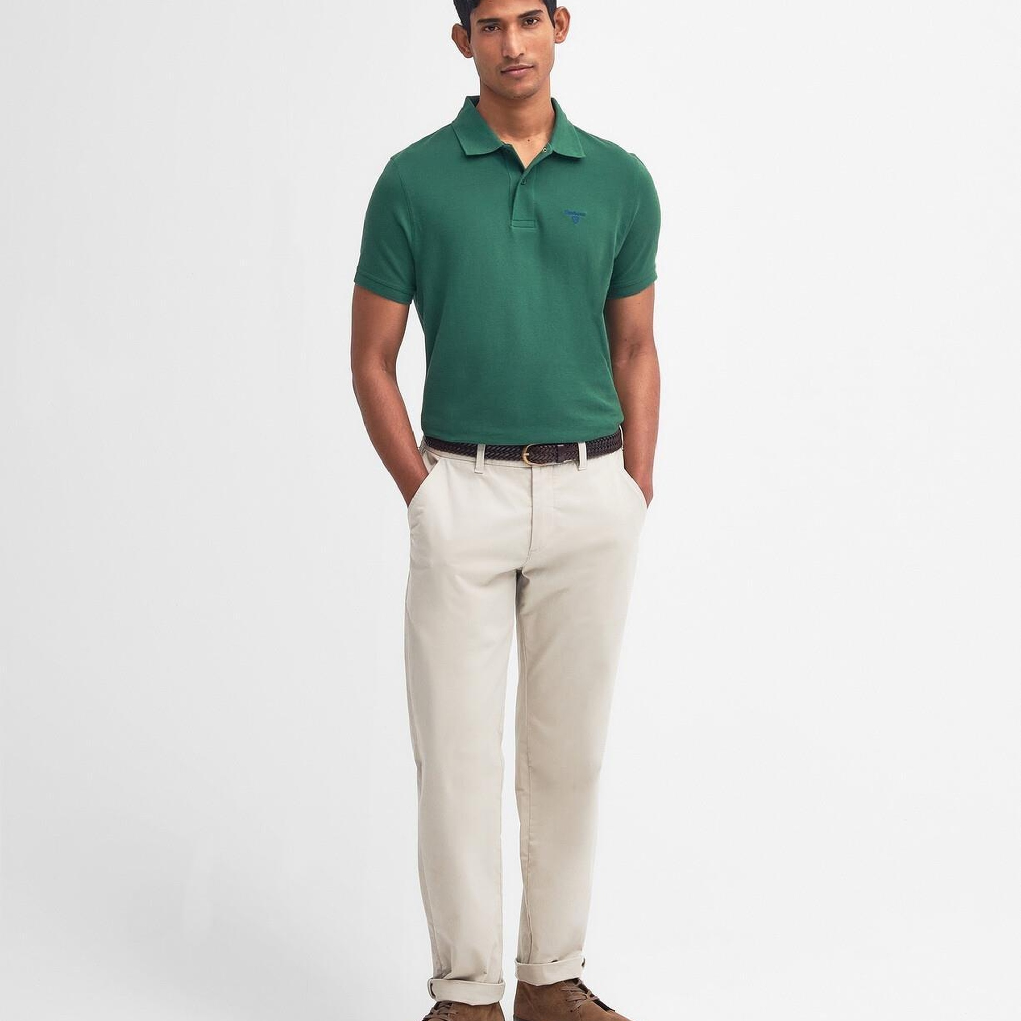 Barbour Lightweight Sports Polo Yaka