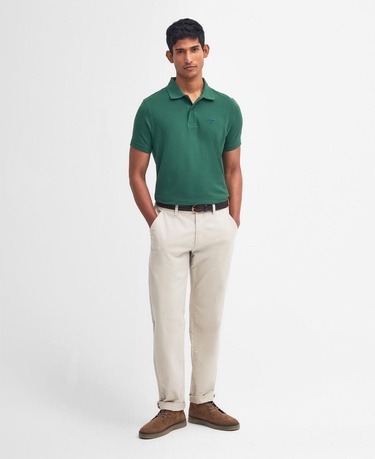  Barbour Lightweight Sports Polo Yaka