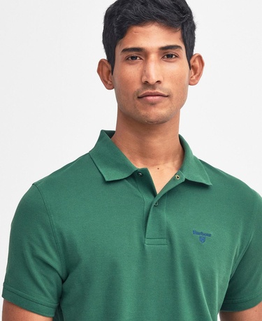  Barbour Lightweight Sports Polo Yaka