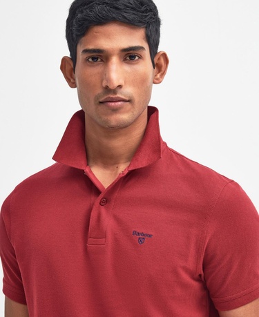  Barbour Lightweight Sports Polo Yaka
