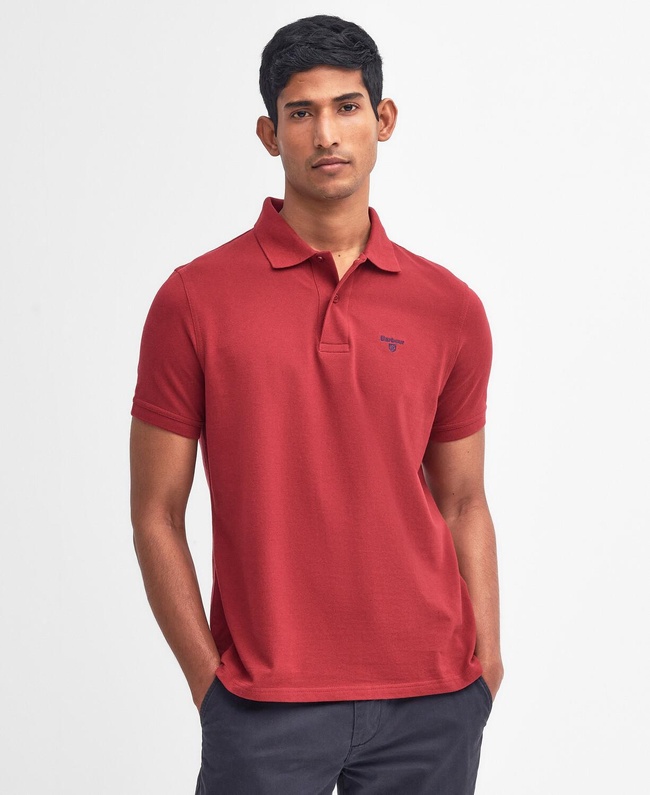  Barbour Lightweight Sports Polo Yaka