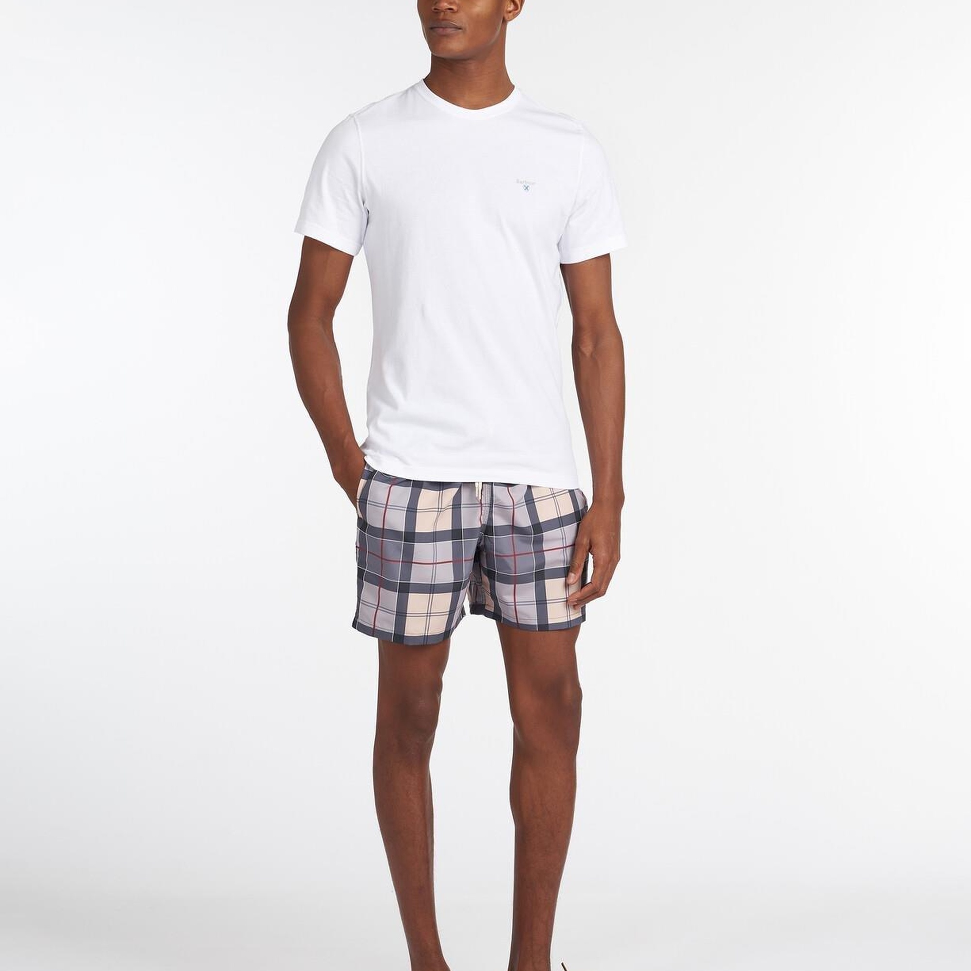 Barbour Tartan Sports T-Shirt