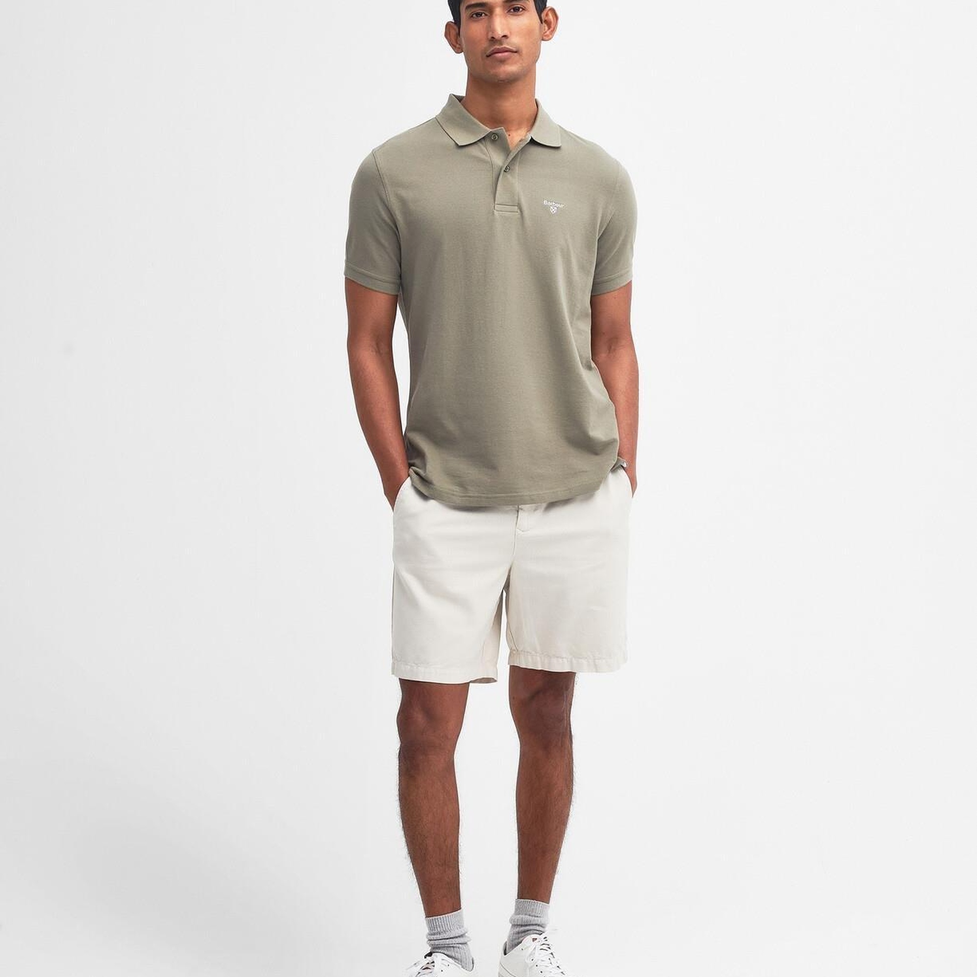 Barbour Lightweight Sports Polo Yaka