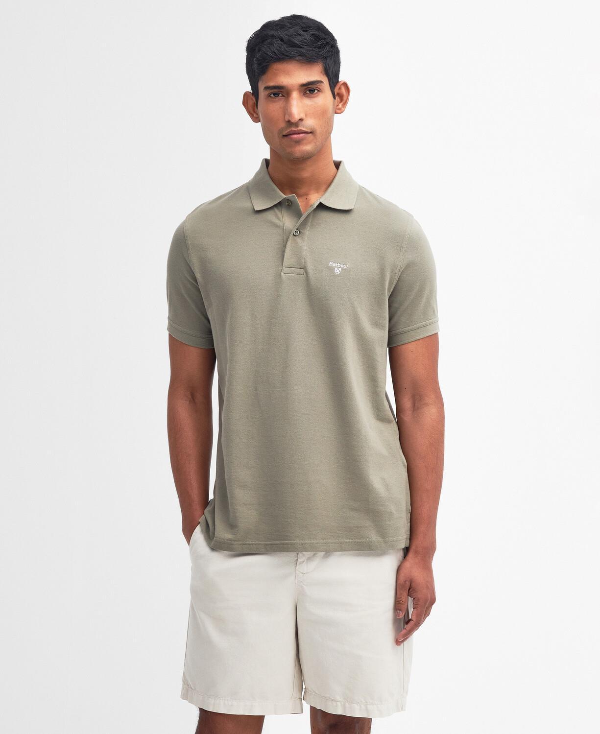 Barbour Lightweight Sports Polo Yaka