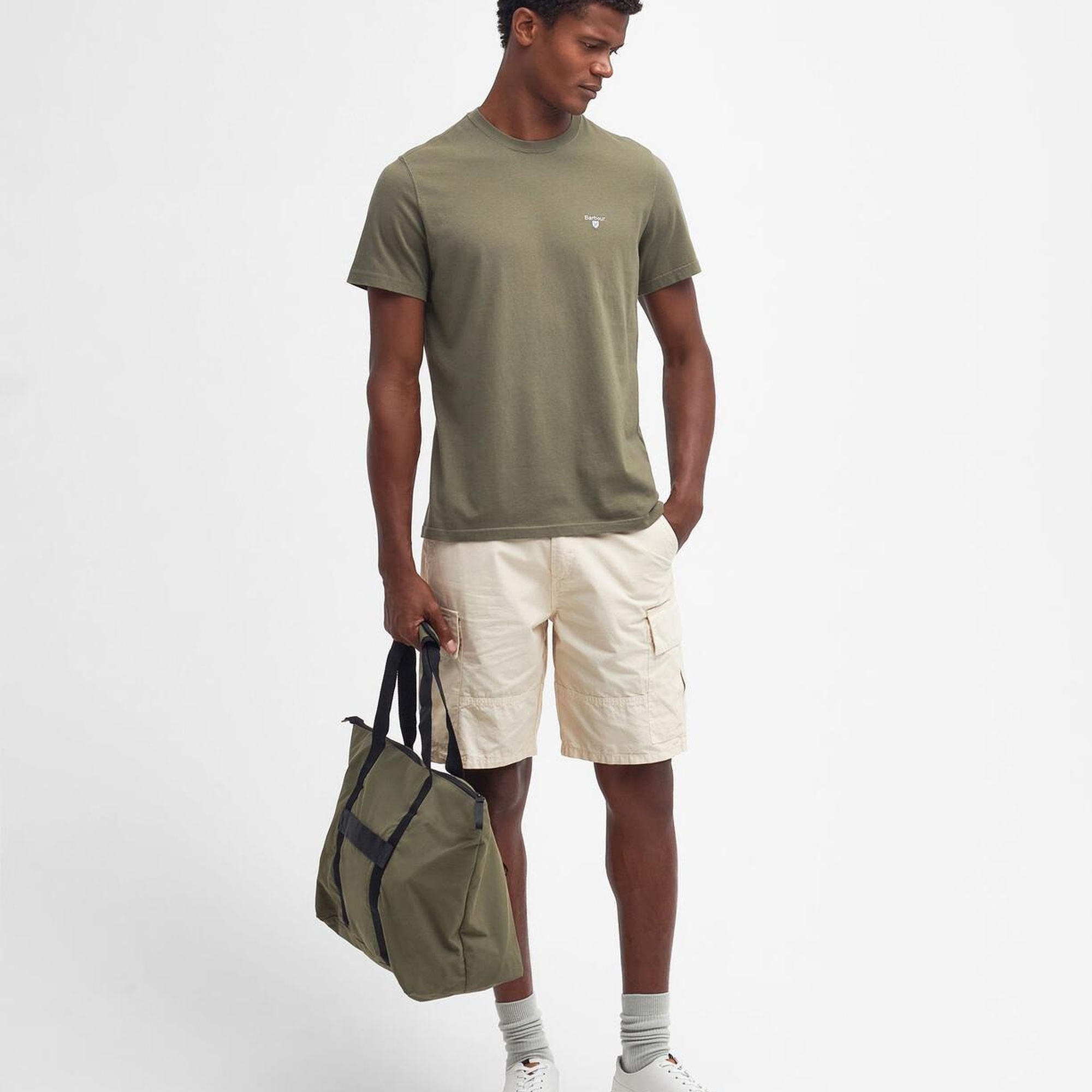 Barbour Tartan Sports T-Shirt