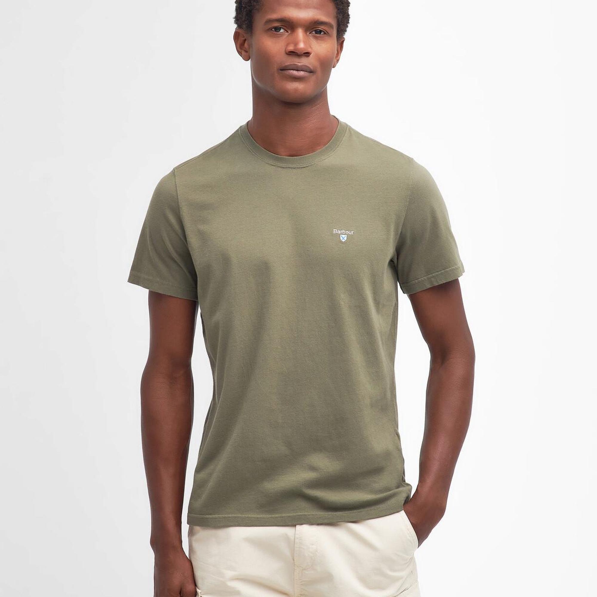 Barbour Tartan Sports T-Shirt