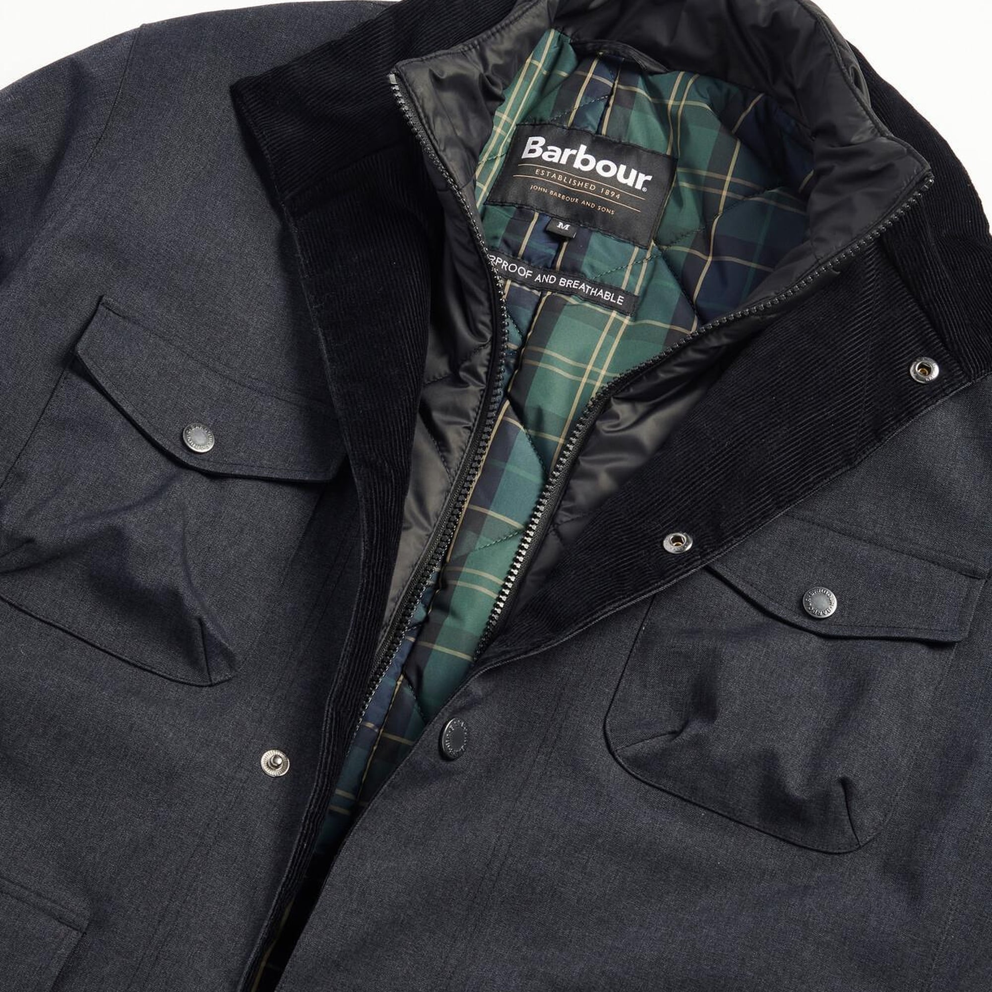 Barbour Winter Ogston Waterproof Ceket