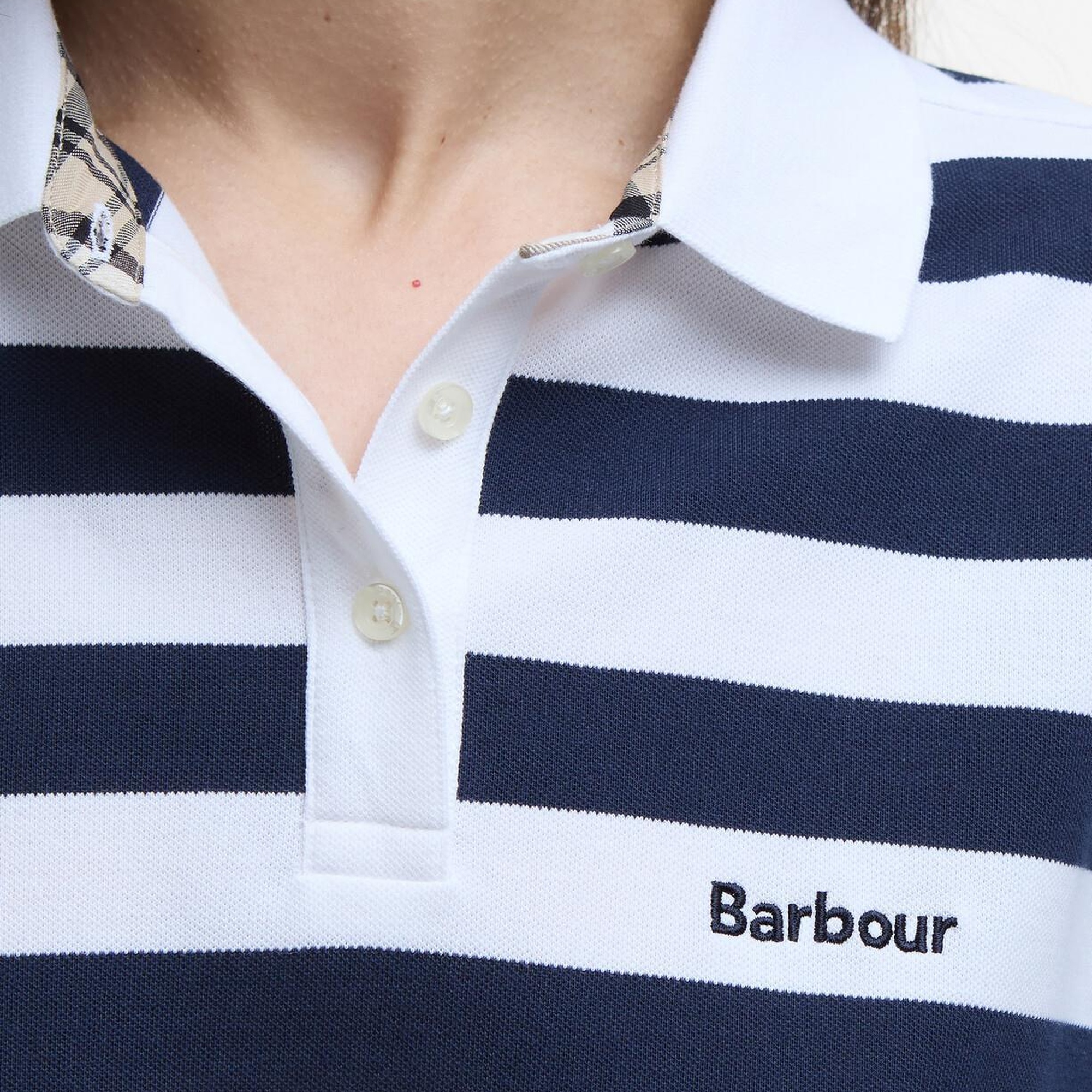 Barbour Ashbourne Çizgili Polo Yaka