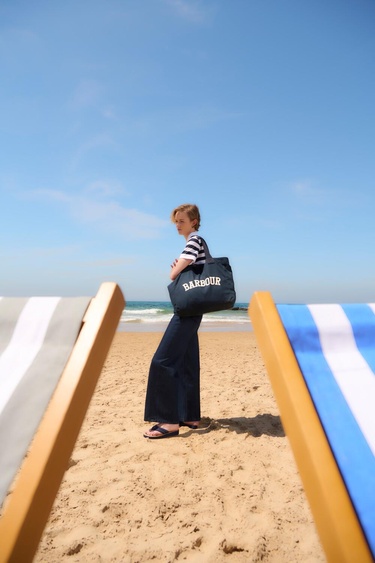  Barbour Ashbourne Çizgili Polo Yaka