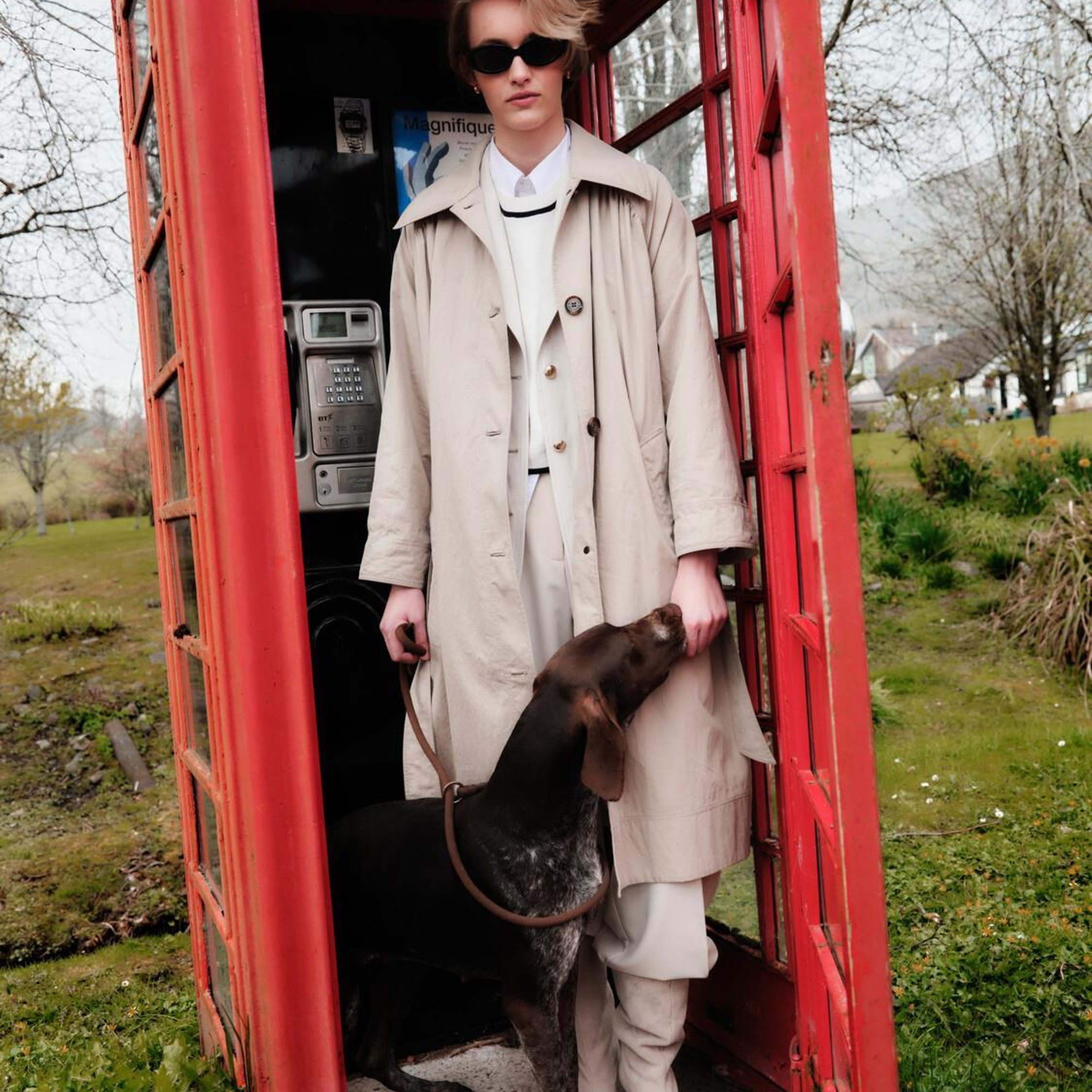 Barbour Garbo Showerproof Trençkot