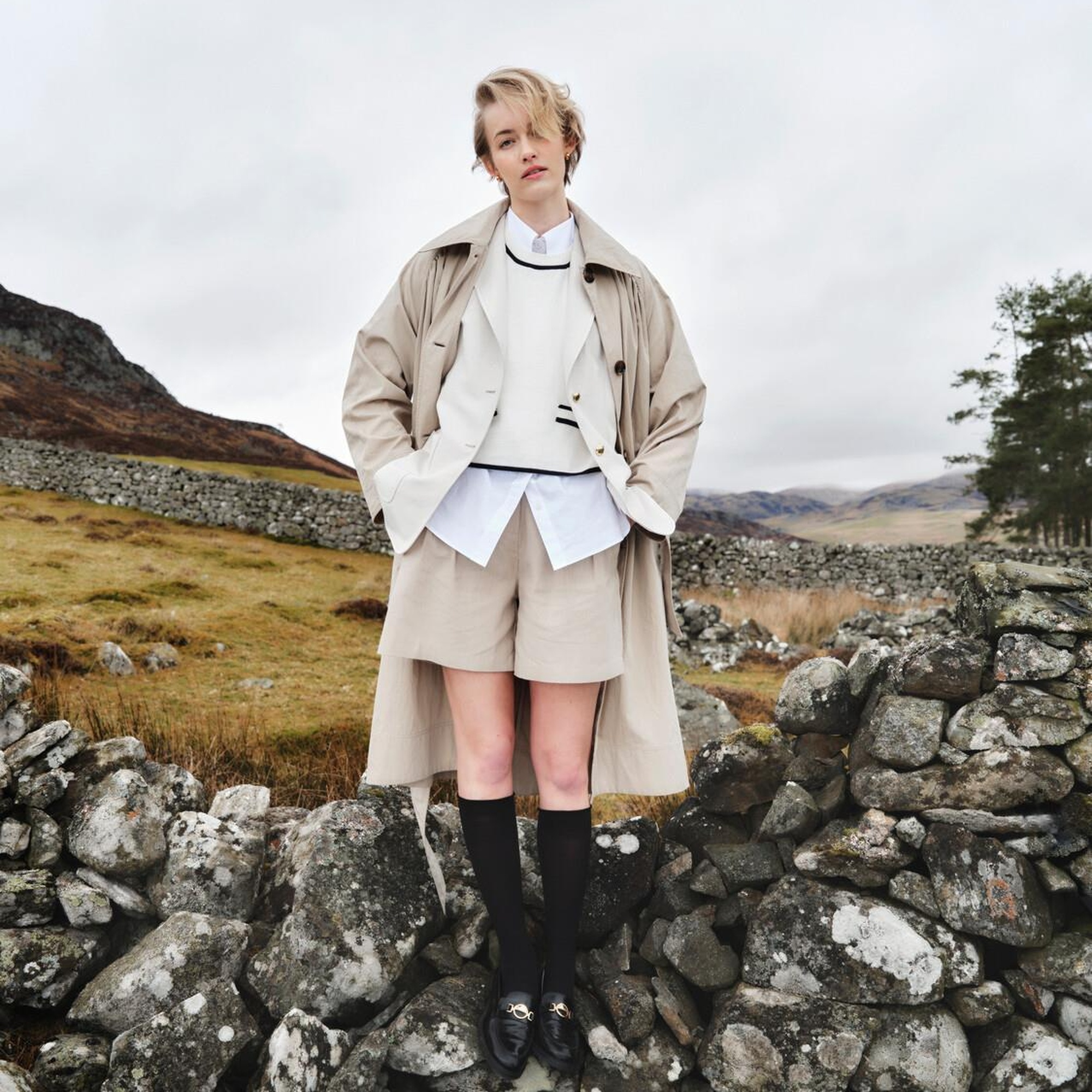 Barbour Garbo Showerproof Trençkot