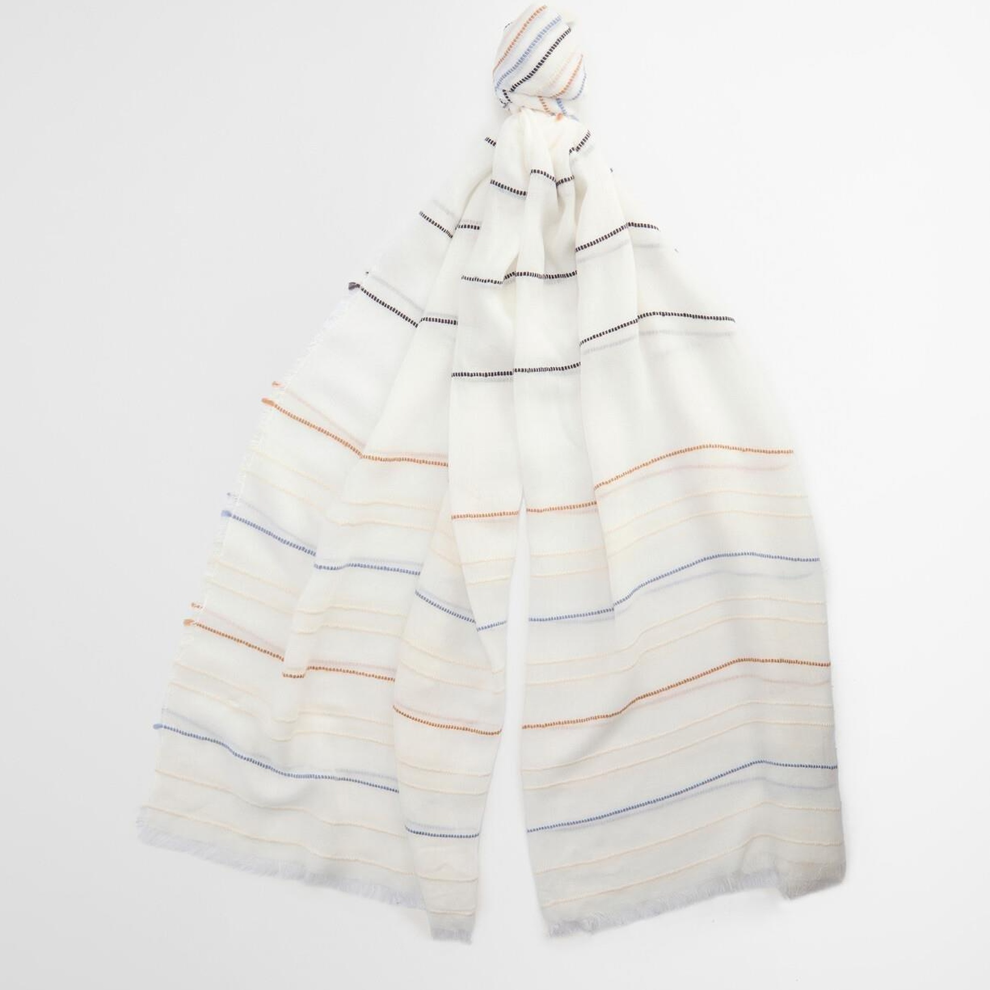 Barbour Erica Çizgili Şal