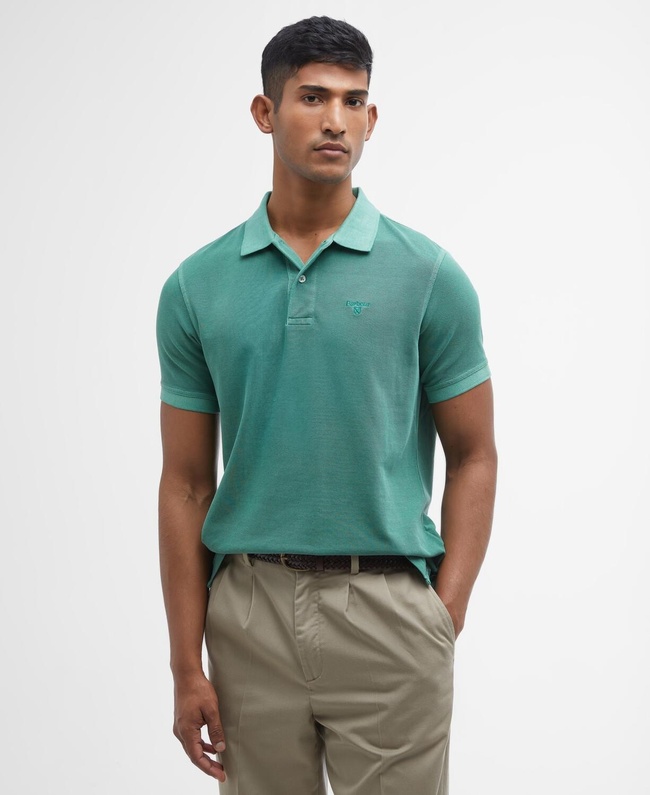  Barbour Washed Sports Polo Yaka