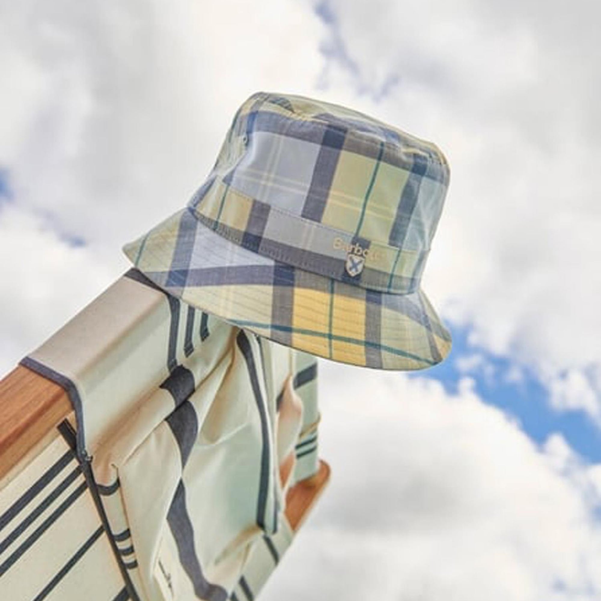 Barbour Tartan Bucket Şapka