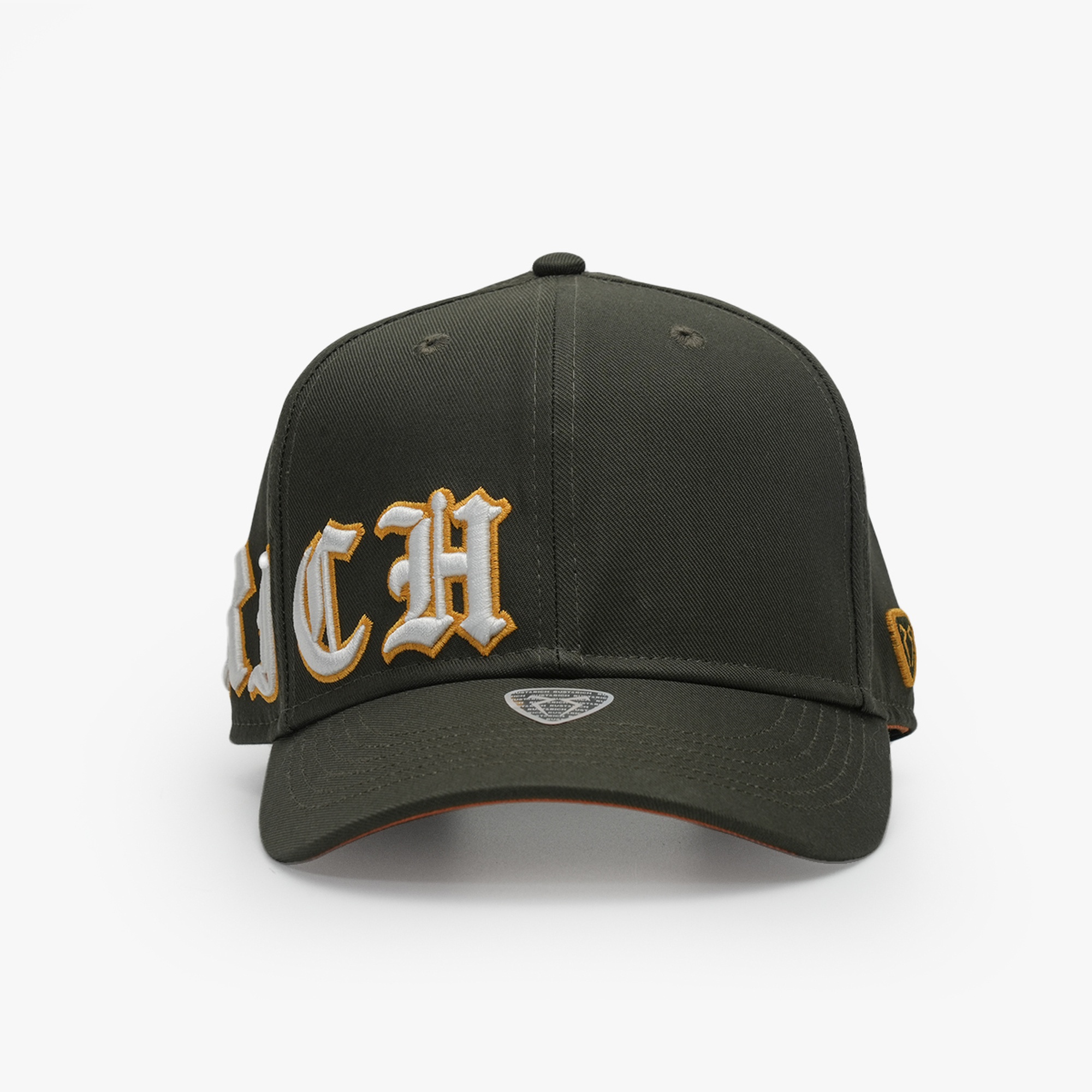 RustandRich Kadın Erkek Haki Baseball Şapka-Urban Collection-Gothic