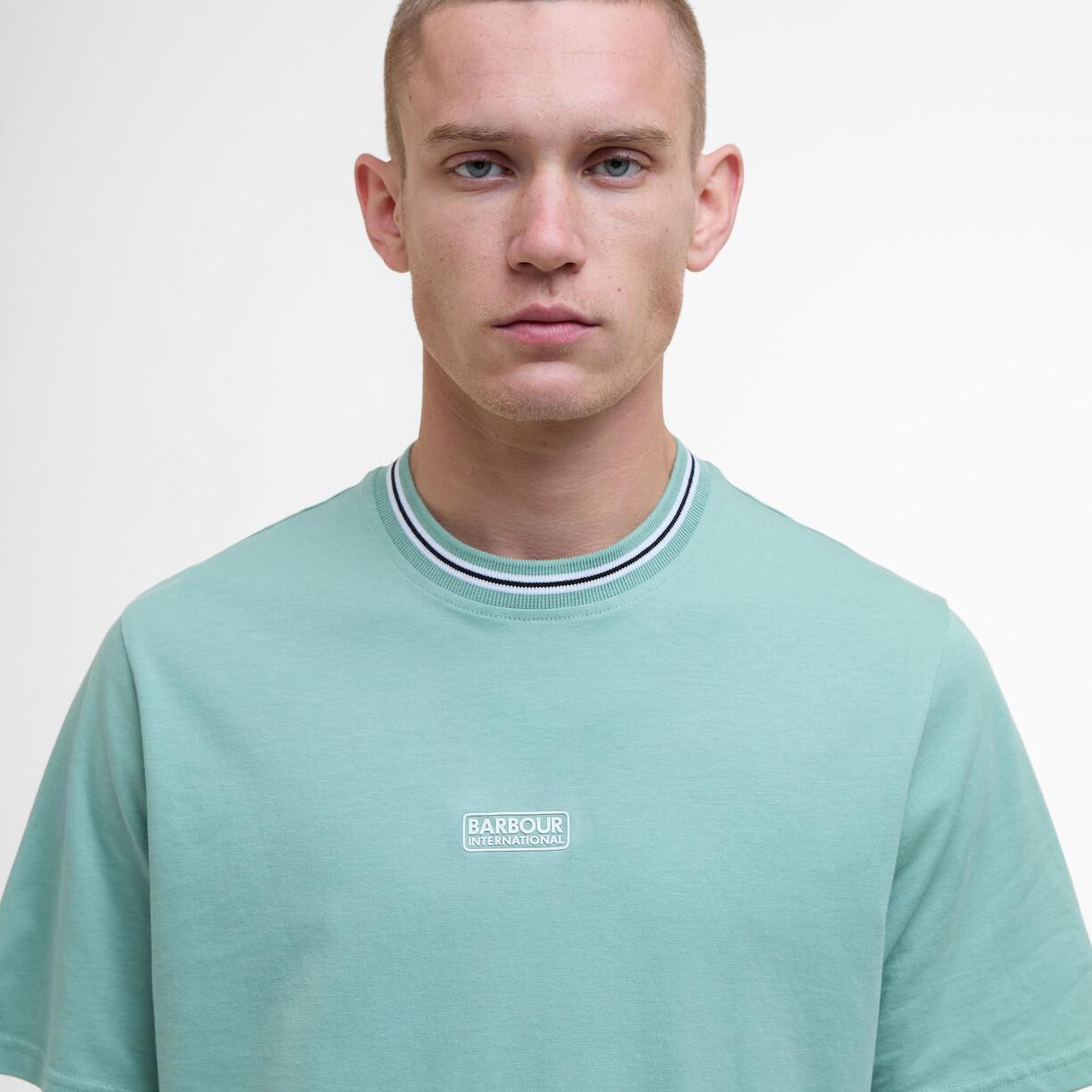 B.Intl Logo Tipped T-Shirt