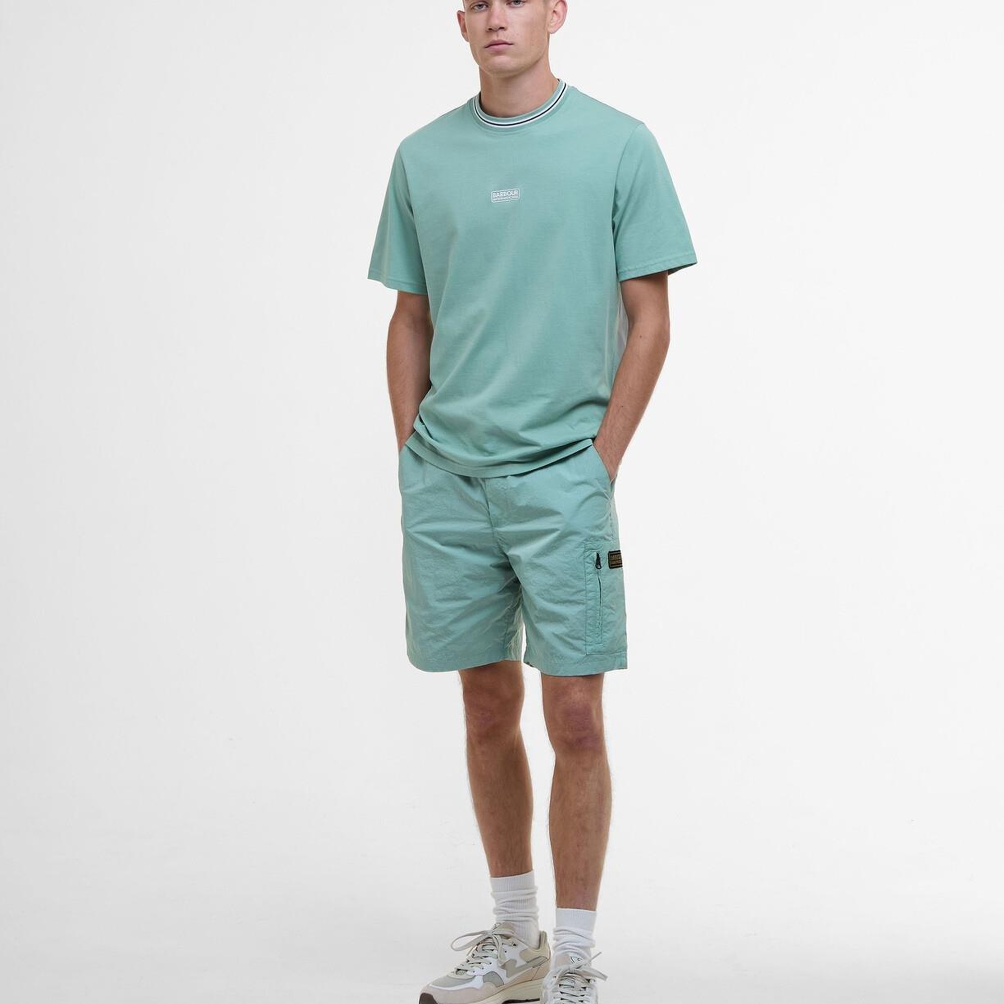 B.Intl Logo Tipped T-Shirt