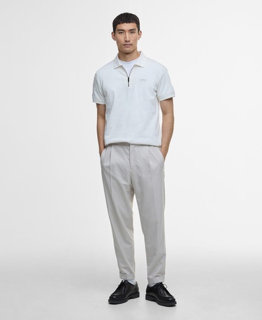  B.Intl Chapter Jacquard Texture Polo Yaka