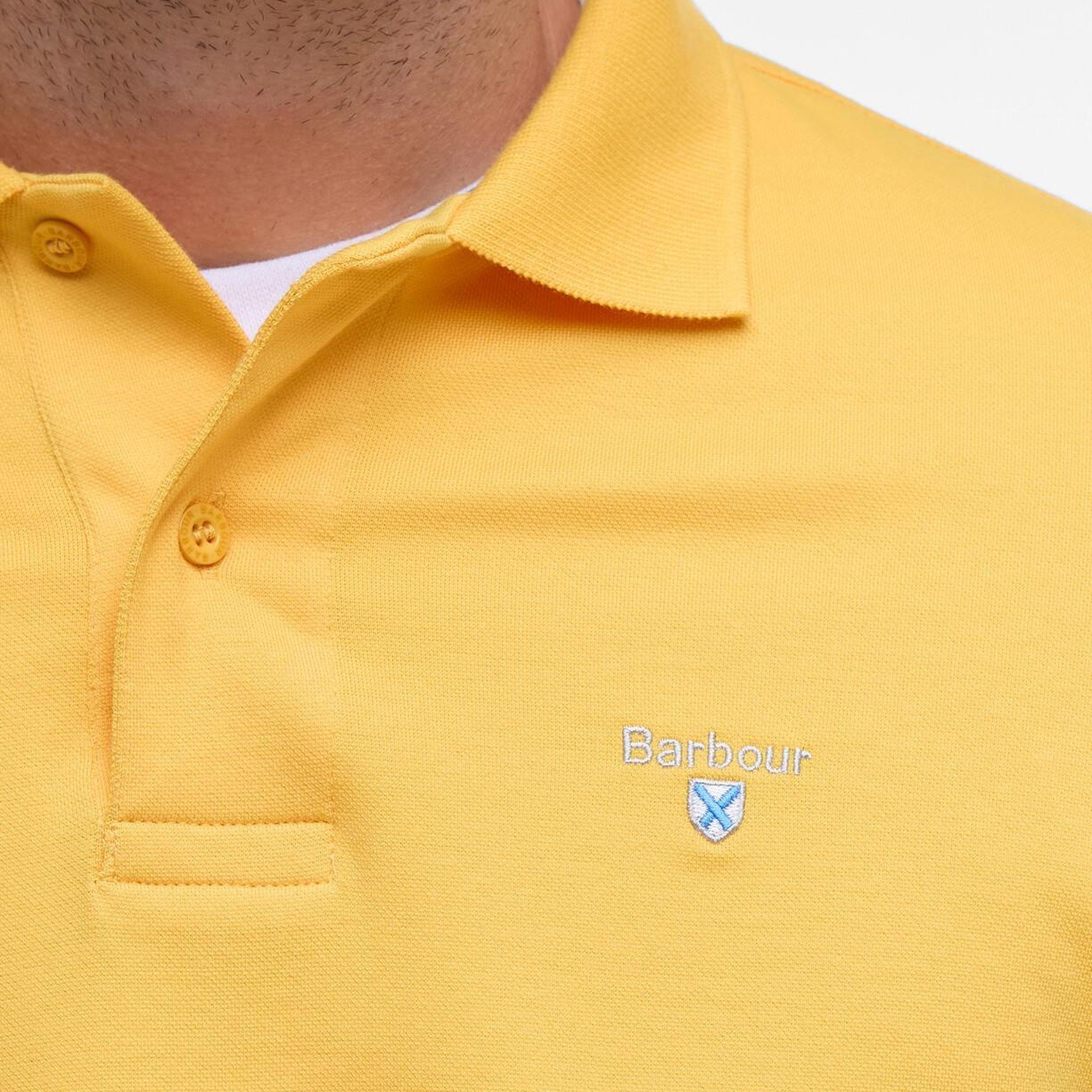 Barbour Active Tailored Fit Polo Yaka