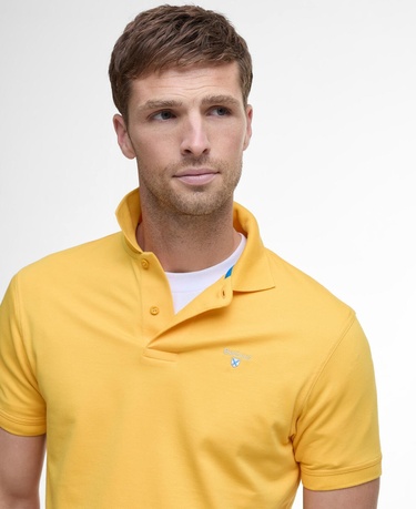  Barbour Active Tailored Fit Polo Yaka