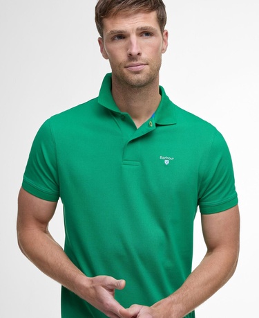  Barbour Active Tailored Fit Polo Yaka