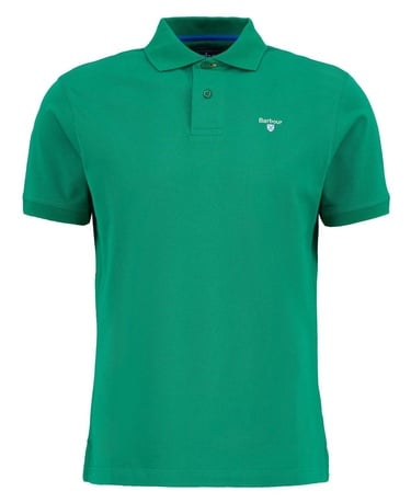  Barbour Active Tailored Fit Polo Yaka