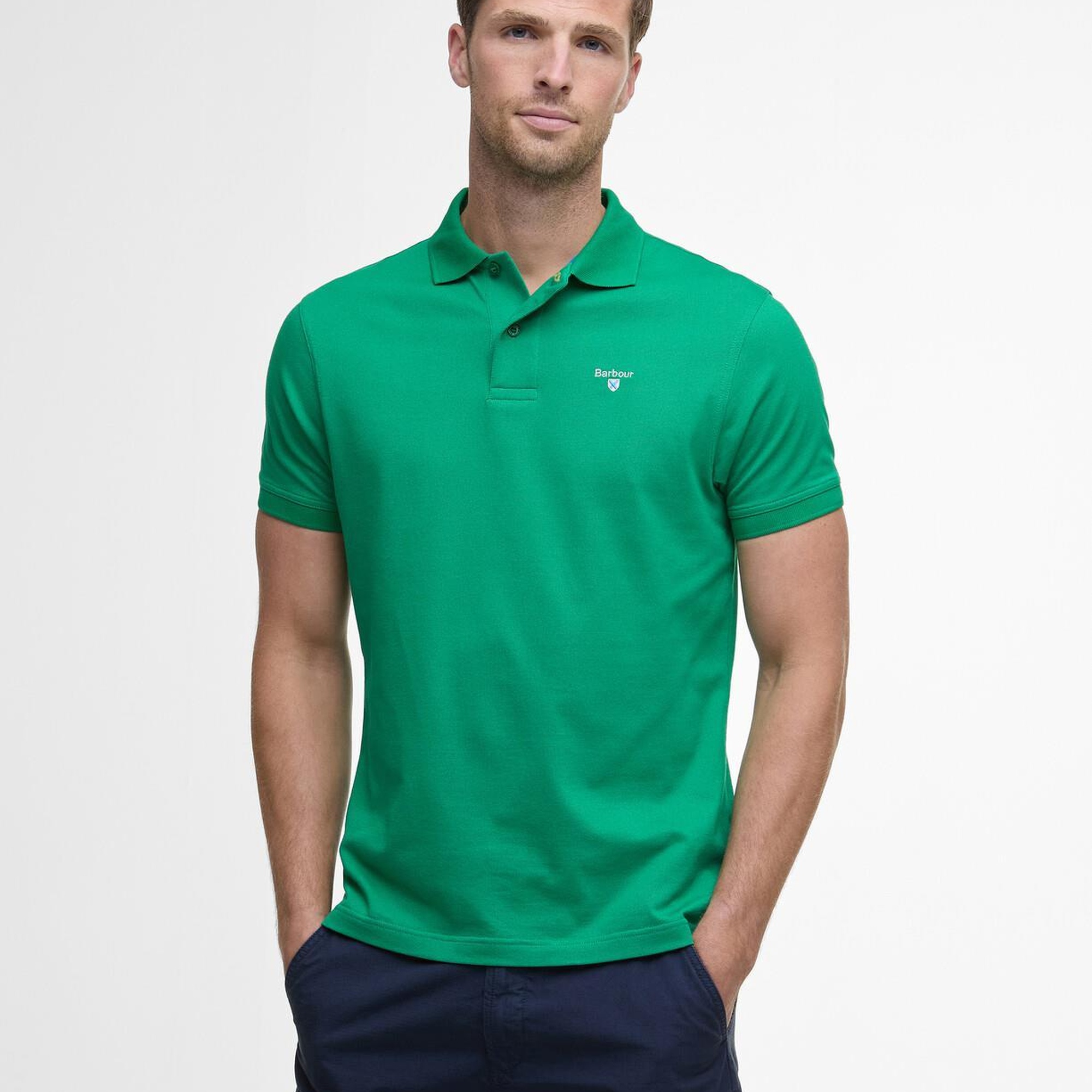 Barbour Active Tailored Fit Polo Yaka