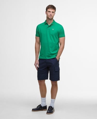  Barbour Active Tailored Fit Polo Yaka