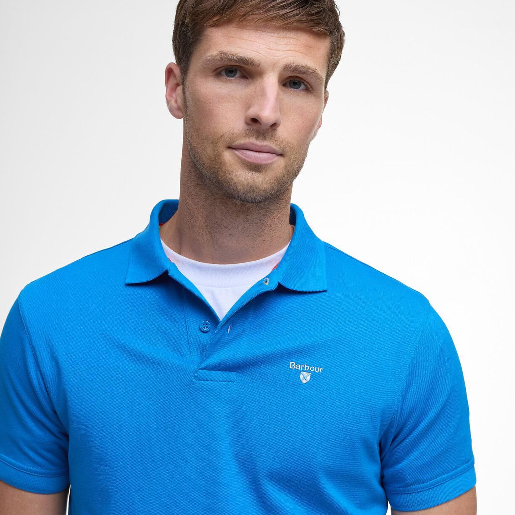 Barbour Active Tailored Fit Polo Yaka