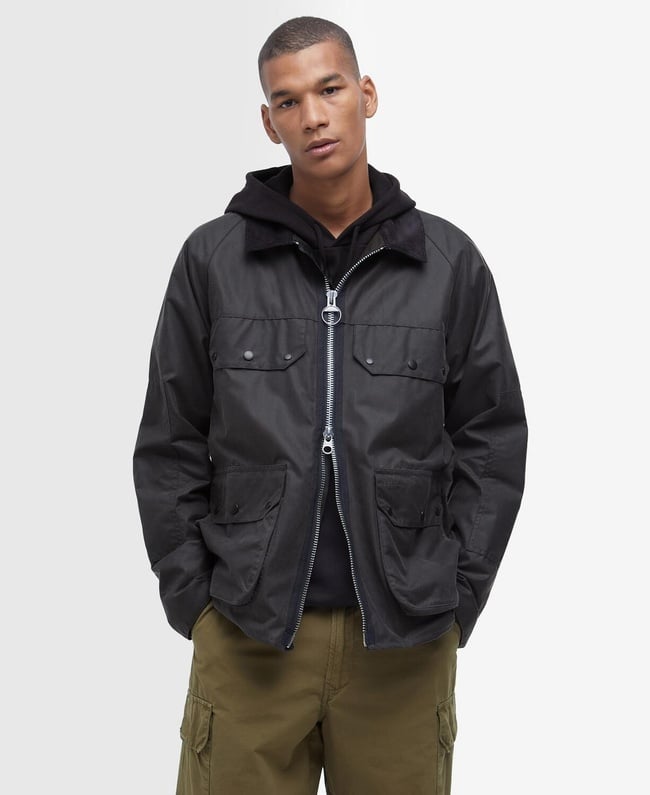  Barbour Re-Engineered Short Bedale Yağlı Ceket