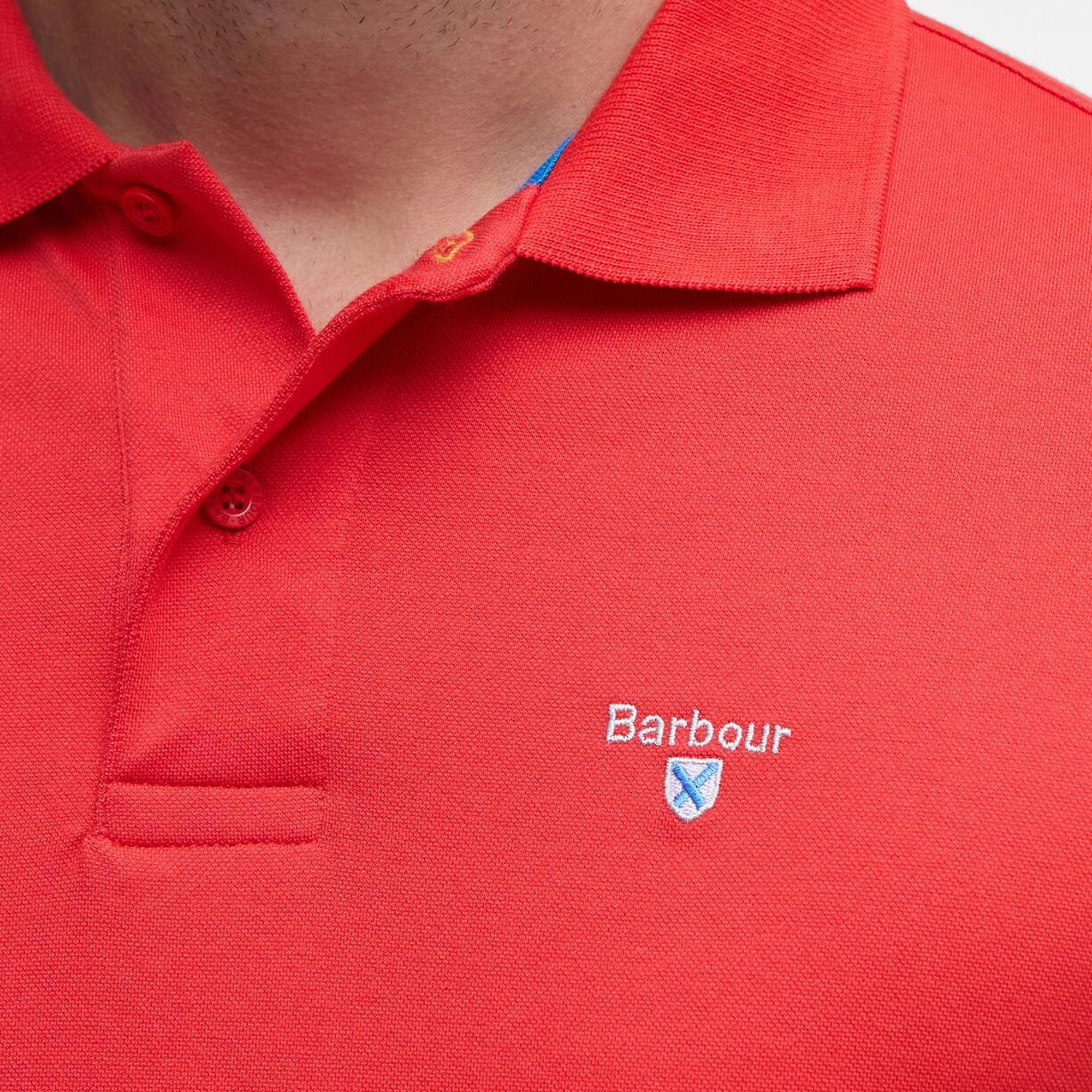 Barbour Active Tailored Fit Polo Yaka