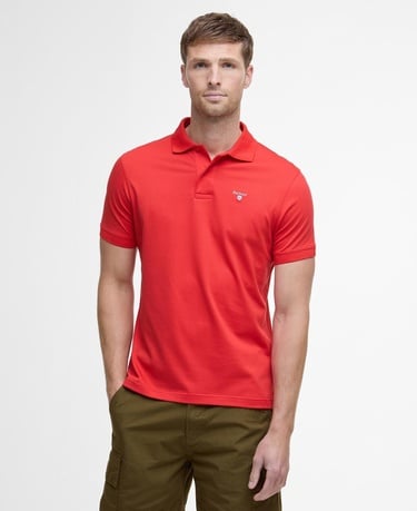  Barbour Active Tailored Fit Polo Yaka