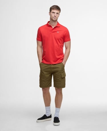  Barbour Active Tailored Fit Polo Yaka