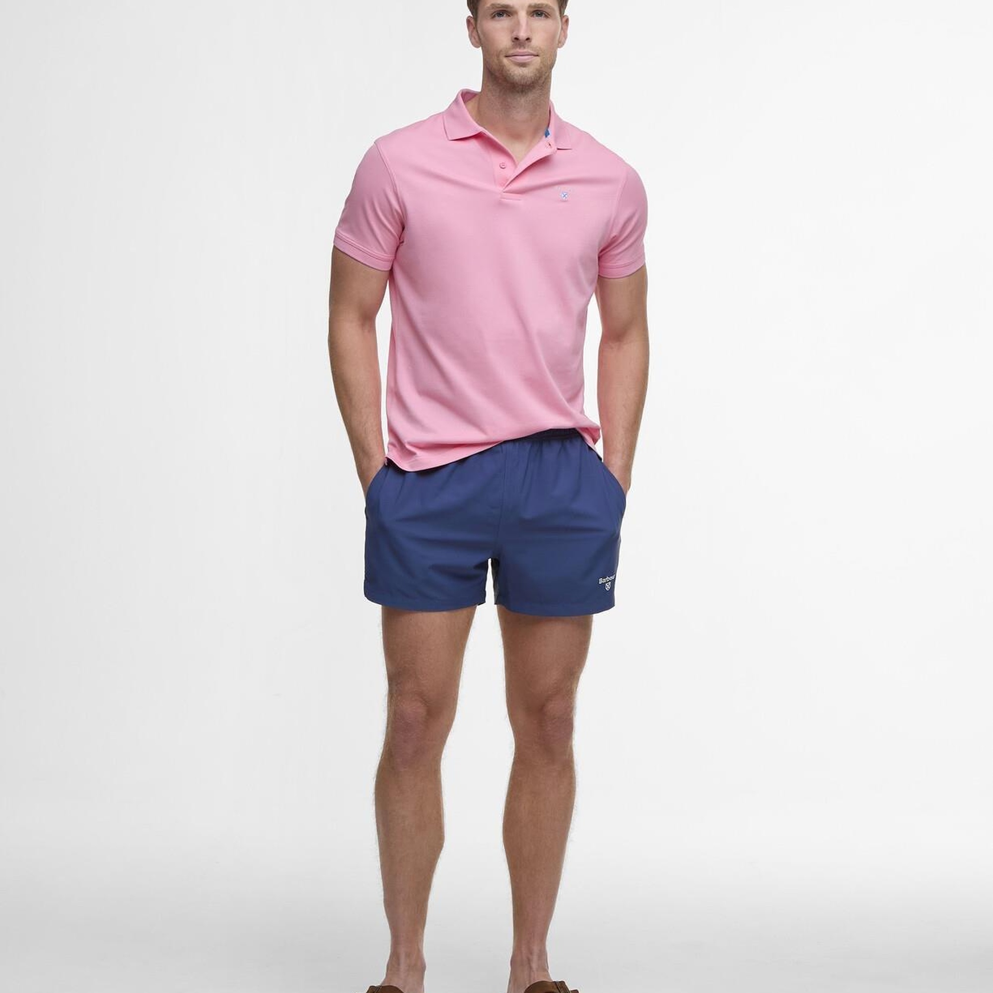 Barbour Active Tailored Fit Polo Yaka
