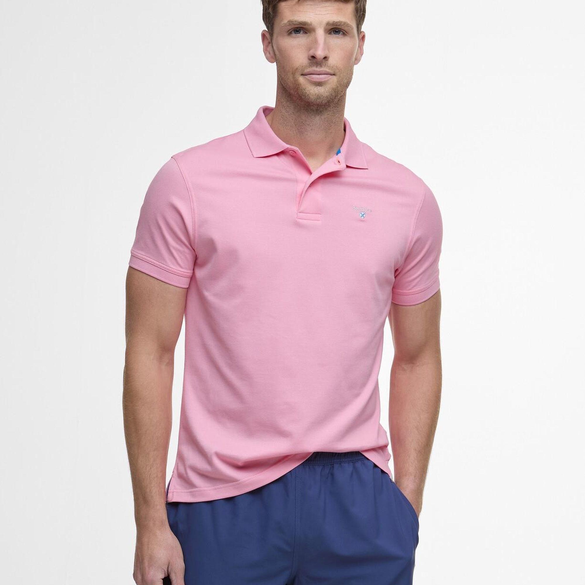 Barbour Active Tailored Fit Polo Yaka